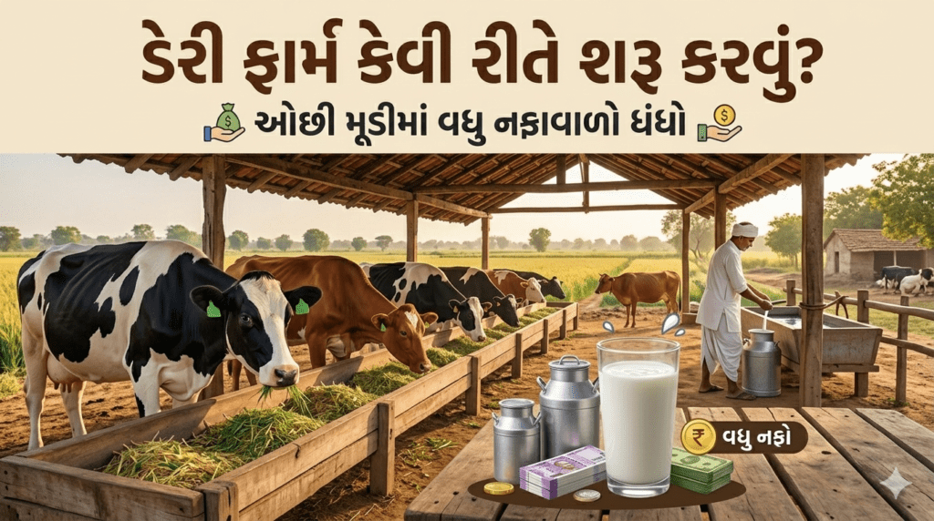 ડેરી ફાર્મ કેવી રીતે શરૂ કરવું?